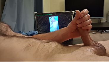 Tribute to a sexy girl with cumshot