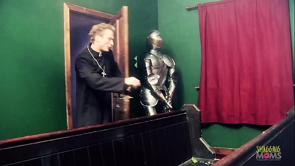 While The Demonic Blonde Lays In Her Coffin The Brunette Milf Inches Closer Only For Her To Up. As She Does Two Men Come In With Their Throbbing Dicks Out And Ready To Have Rough Group Sex. thumbnail