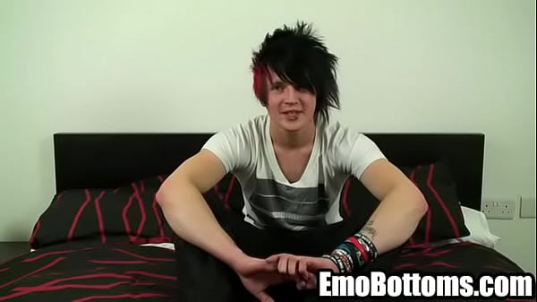 Emo twink Louis Phantom stroking his hard schlong1024 1