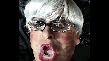Trans cum faced fantasies