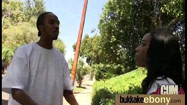 Ebony babesucks too many_white cocks 6