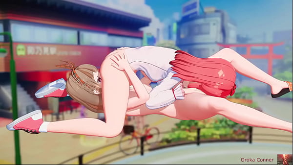 2 girls one public scene zero shame