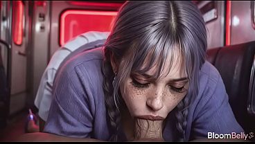 Insatiable late-term passion: I left crimson finger marks on this slut'_s rounded thighs while my cock ruthlessly stretched her dripping slit [AI]