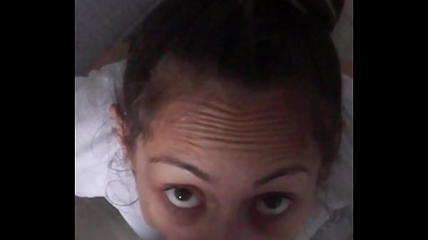 Candie cross&rsquo; eyes locked on mine while she gags on my cock in those tight jeans&mdash;the perfect submissive slut begging to be used 