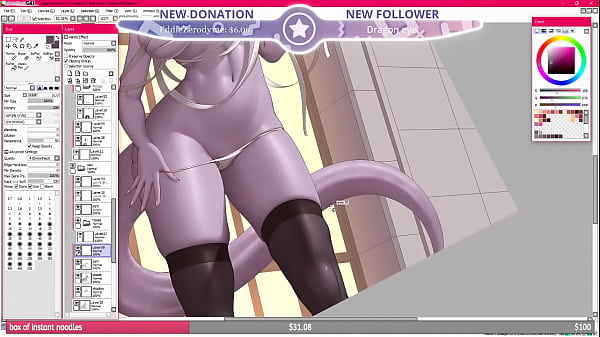 LewdLair broadcast by Luck Night on Picarto from May Twelfth 2021 A 