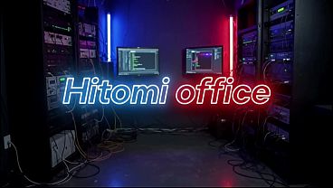Nonton A Lovely Asian Girl In A Cyberpunk Computer Room Office, Ai Animation thumbnail