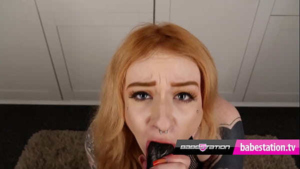 Play MP4 - GAGGING SLOPPY DEEPTHROAT WITH REDHEAD AZURA ALII