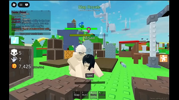 Fucking girls_after beating them in Roblox Slap Royalecondo