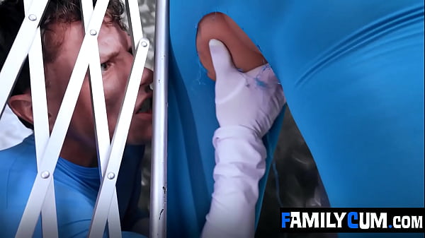 He used that hole in my clothes to finger me until he could relieve all of my stress familycum 