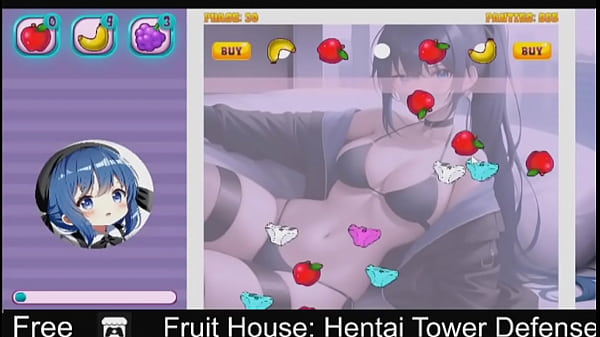 Fruit house free game itchio shooter 2d adult arcade casual erotic minigames nsfw singleplayer tower defense