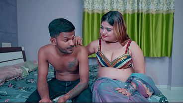 Desi hot bhabhi seduce her devar in the private room by showing her milky white boobs 