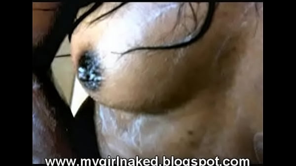 BATHING NAKED GIRL IN THE SHOWER (4)