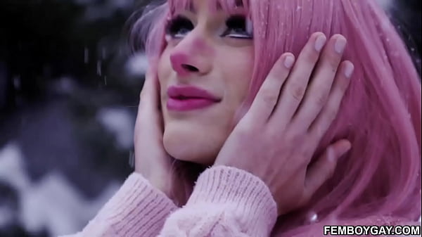 Femboy Cutie Looks Even Cuter Riding Cock 