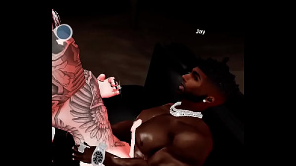 Sentando e fazendo espanhola no neg&atilde_o