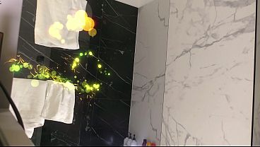 Sexy And Horny Latina With Big Boobs And Big Booty Getting Ready For A Night Out Shows See Through Panties Under Her Miniskirt thumbnail