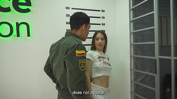 Karolin Gomez Is A Shop Lyfter And The Policeman Brings Justice With His Huge Cock - Juan Bustos Cops thumbnail