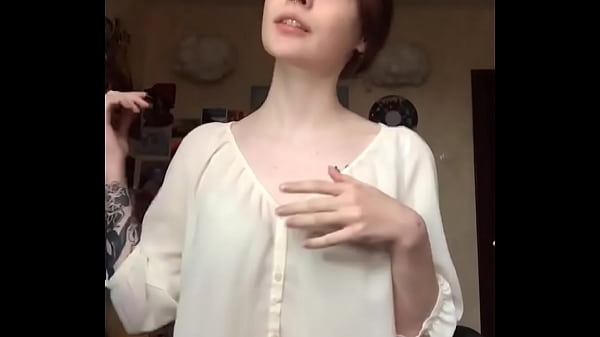 Play MP4 - She took off her underwear on camera and showed a smooth pussy&period;