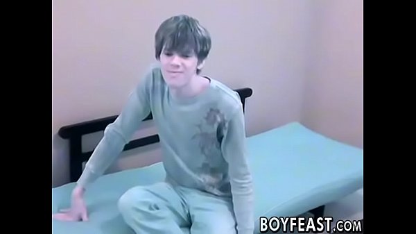 Twink seduced into stripping and jerking 