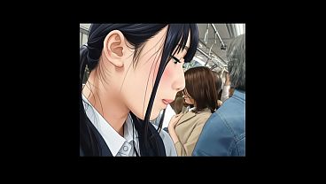 Glisserean Creamed Chikan on the Subway 