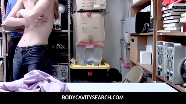 BodyCavitySearch The LP Officers cock plows Izzy Lush hairy pussy_on top balls deep