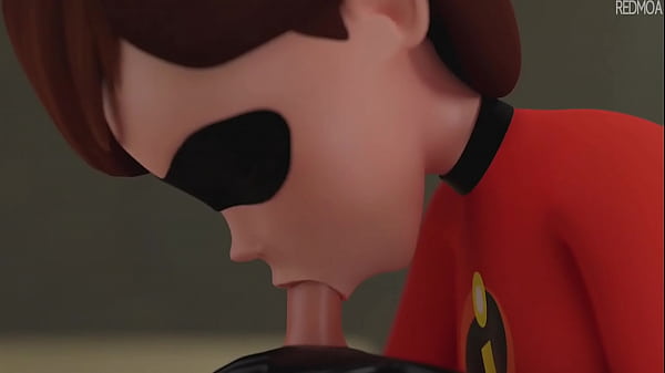 Elastigirl's blowjob SFM Incredibles 