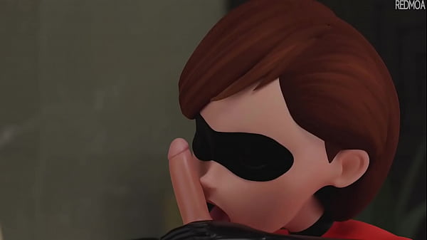Elastigirl Blowjob Animation HD by Redmoa