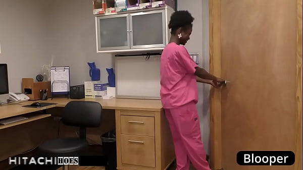 Naughty medical assistant rina arem secretly enters doctor tampa's office to cum with hitachi wand while between patients full movie