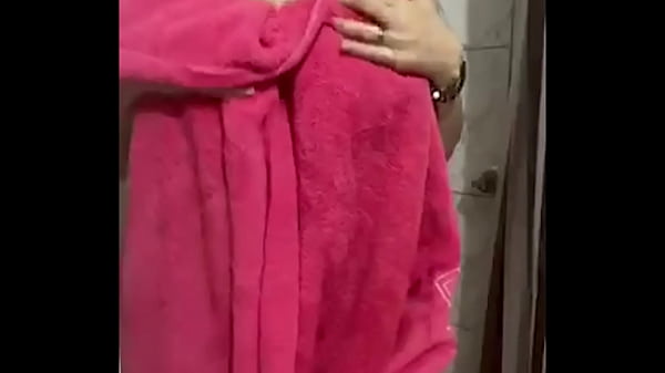 Play MP4 - She Just Showered and Slowly Dries Her Naked Body &ndash; Tits & Pussy Tease