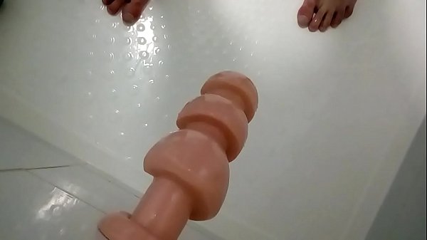 Play MP4 - Cant push deeper  huge dildo