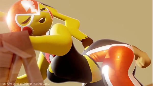 Pikachu LibreGettingFucked_Doggystyle Multiple Angles 3D Hentai Animation