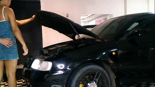 ARRUMEI O CARRO E LOGO DEPOIS COMI A NOVINHA GRÁVIDA NA BEIRA DO CARRO_( ALLË PJTX_)