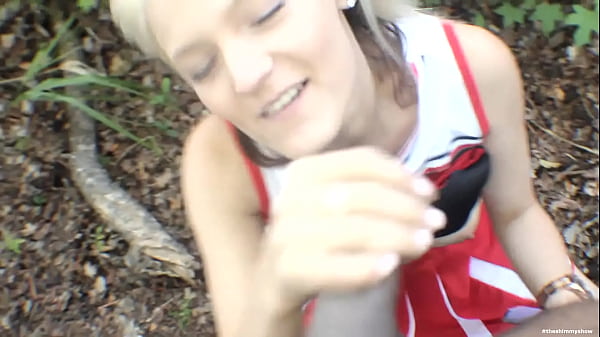 Tiny Blonde Hoe S The Hood To Ride Big Black Cock For Fun thumbnail