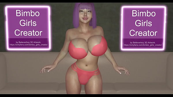 Bimbo girls creator by believerboy 3d artwork