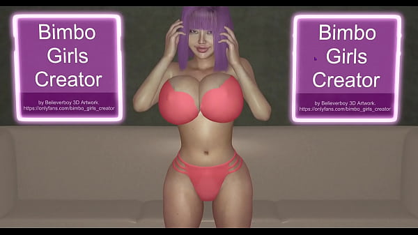 Bimbo girls creator by believerboy 3d artwork