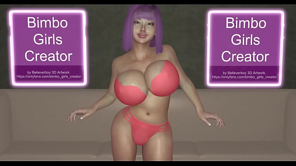 Bimbo girls creator by believerboy 3d artwork