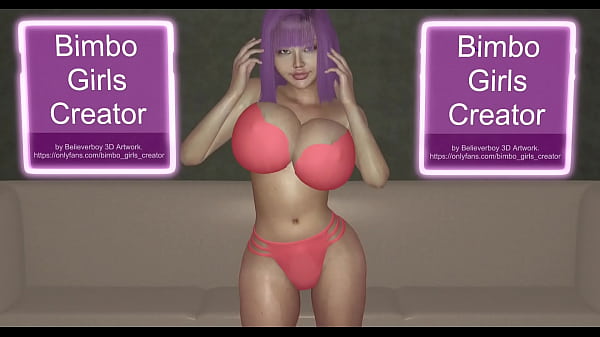 Bimbo girls creator by believerboy 3d artwork