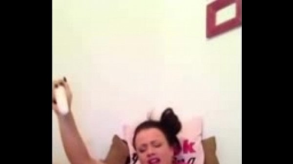 Creamy pussy fucked with_dildo