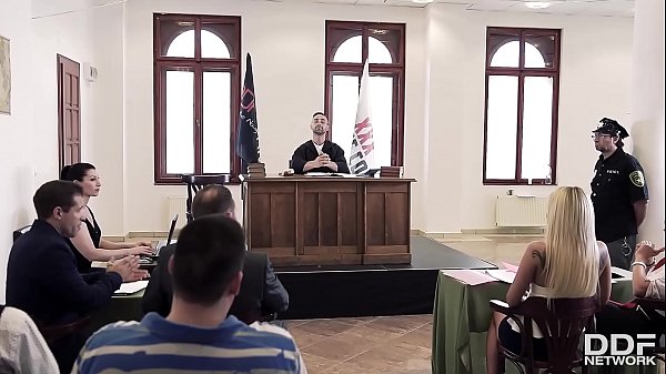 Sexy lawyer Helena Valentine shares big dicks with young wife Aisha for some DP fun 