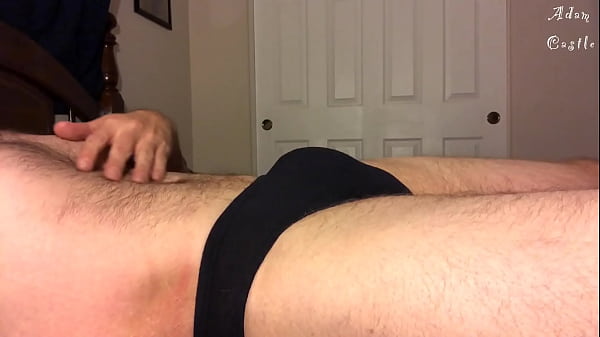 Oily Cock Masturbation Closeup 