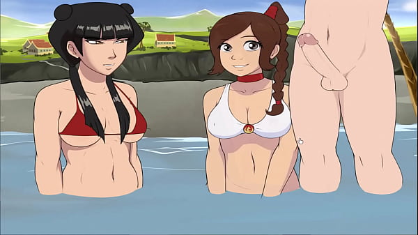 Play MP4 - Four Elements Trainer Book 5 Love Part 15 - Korra and Jinora Double stuffed Creampie