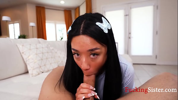 Church girl's virgin ass wrecked by step bro 