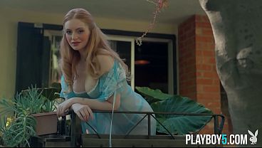 Big Boobs And Firm Round Ass Redhead Pornstar In A Softcore Porn Video thumbnail