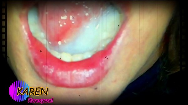 Play MP4 - karen jugando con mas semen en la boca &lpar;SLOW MOTION&rpar;