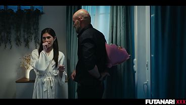 Cute Russian Girl Sucking Trans Cock - Magic Shemale Babe Getting Real Life Futa Blowjob thumbnail