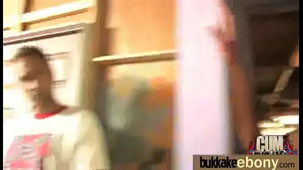 First_time ebony with_a group_of whitedicks 5