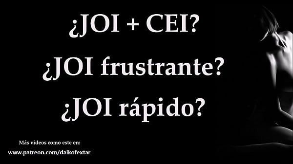 Audio Español. JOI CEI, Frustración oRapidez, Juego Para Masturbarse.
