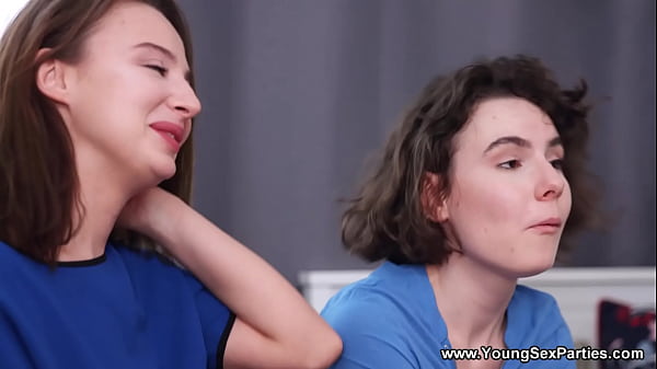 Play MP4 - Young Sex Parties - Coeds Darcy Dark&comma; Kristi cock-sharing experience