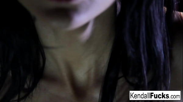 Kendall has way too much fun gettingher pussy all wet
