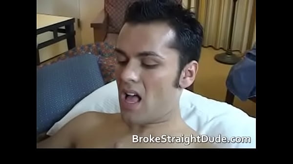Broke straight guys goes gay for money gay porno