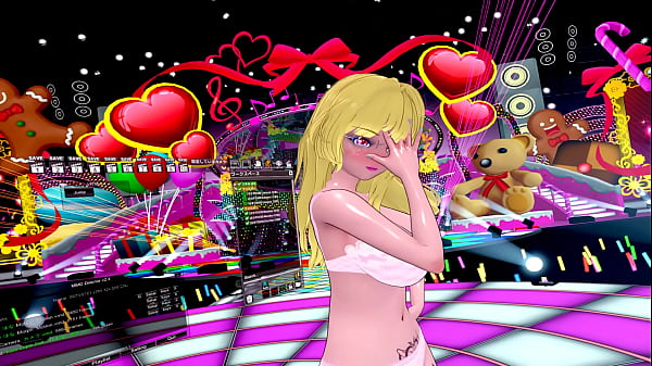 ステージに上がってダンス鑑賞 